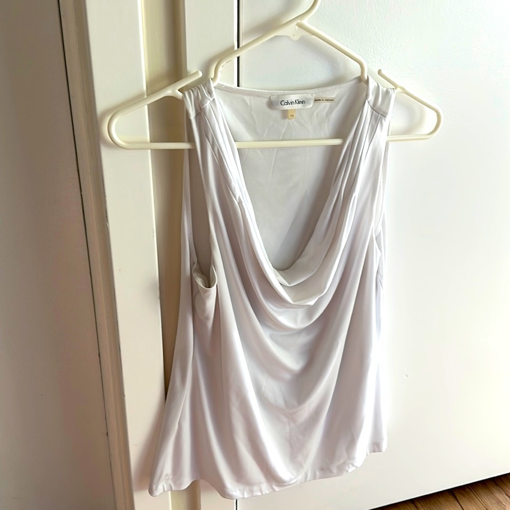 Calvin Klein Cowl Neck Tank